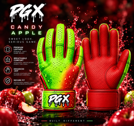 PGX Candy Apple leather breathable grip secure fit image