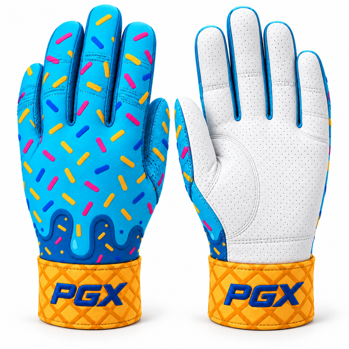 PGX Ice Cream Drip Long Cuff Batting Gloves — Pre-Order
