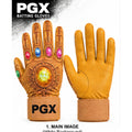 Power Stones Long Cuff Baseball Batting Gloves