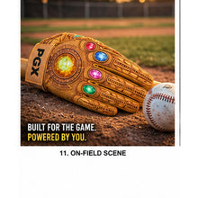 PGX Power Stones batting gloves on-field baseball lifestyle image