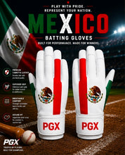 Mexico Long Cuff Baseball Batting Gloves