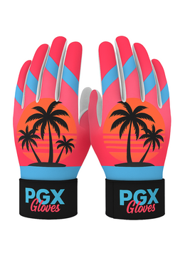 Miami Vice Baseball Batting Gloves